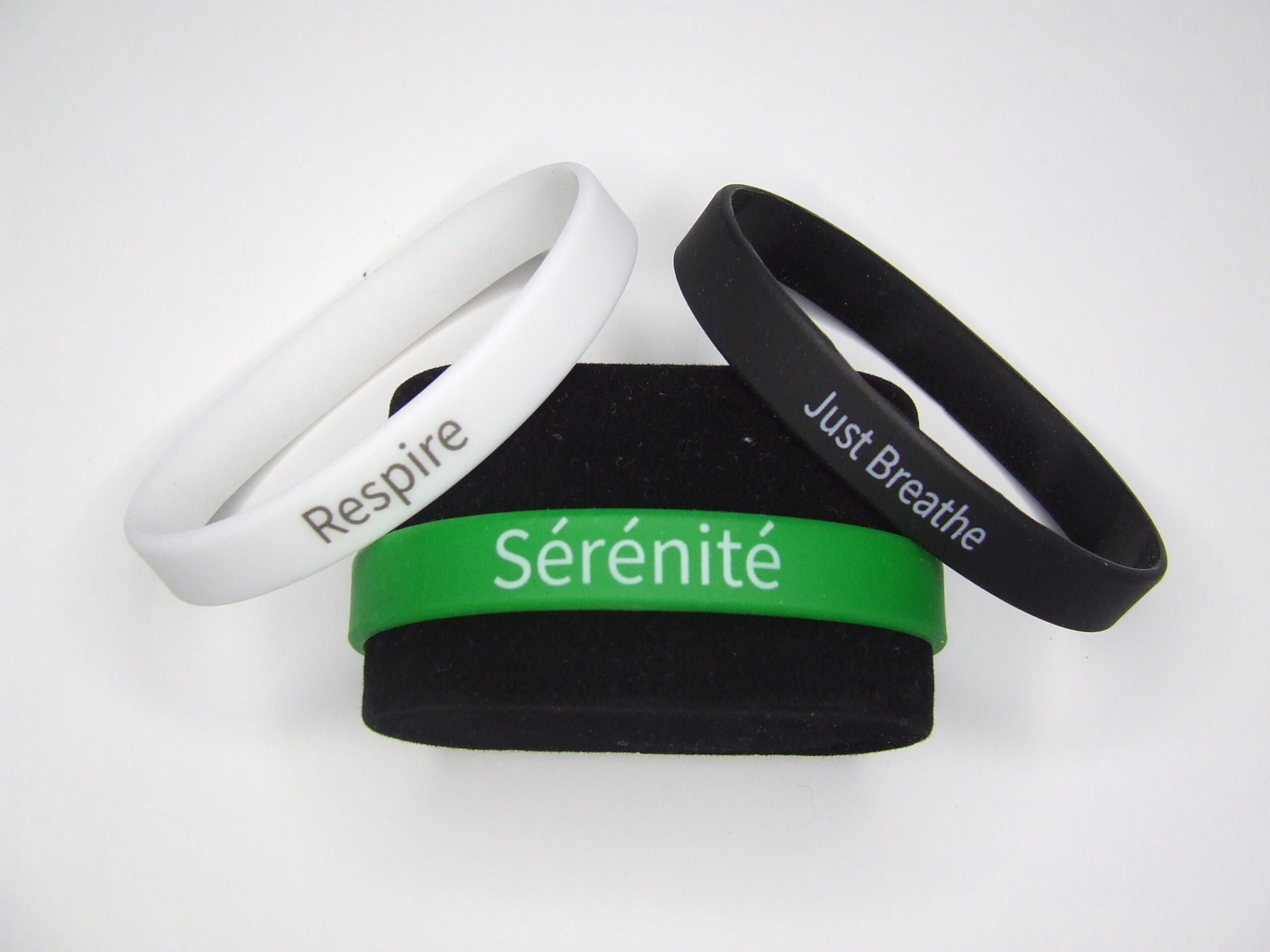 Bracelets inspirants DAMYX Respire Sérénité Just Breathe
