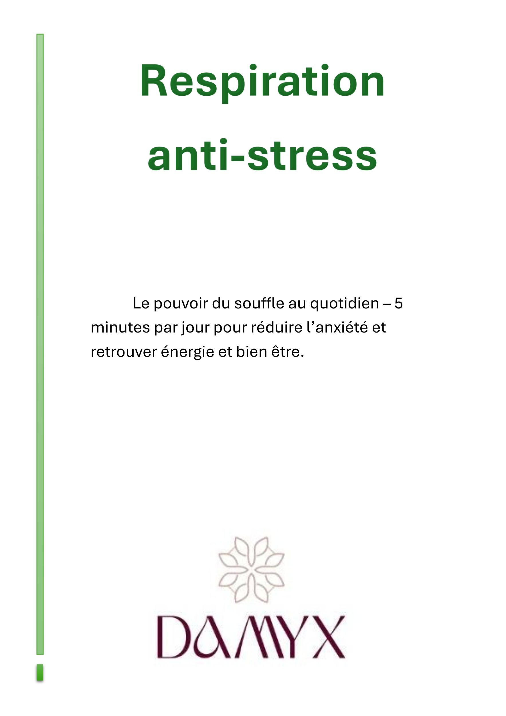 respiration anti stress